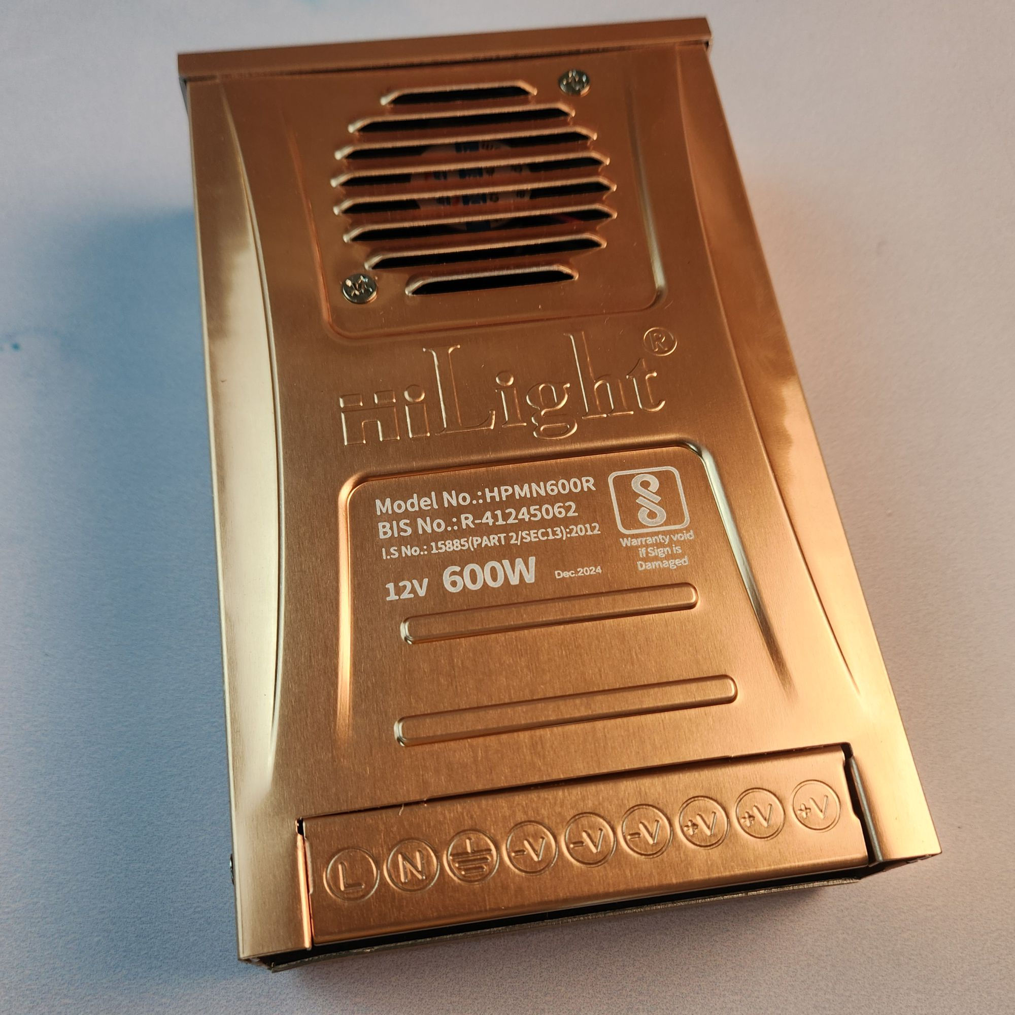 600 Watt 12 Volt LED Power Supply SMPS - High-Performance Power Solution for LED Lighting & Signage