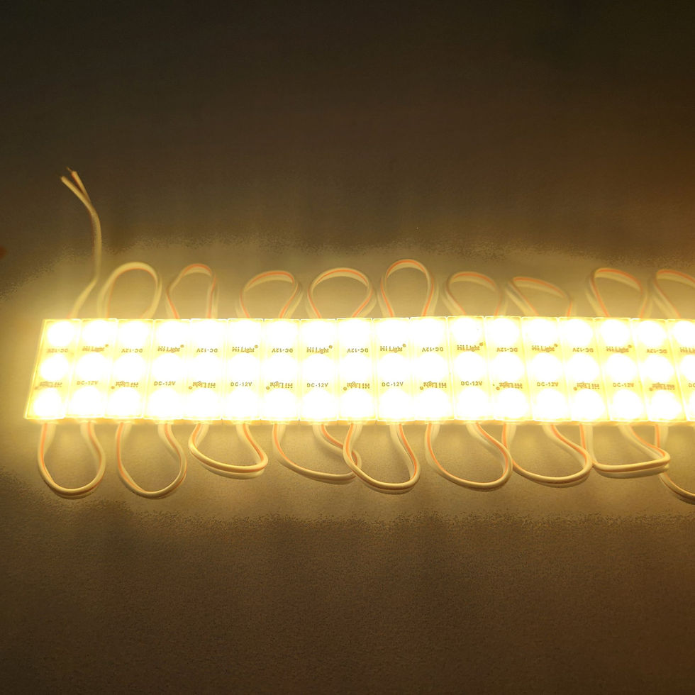 Thumbnail: HiLight Mini Warm White 0.72W 3010 LED Module - Compact & Energy-Efficient Lighting