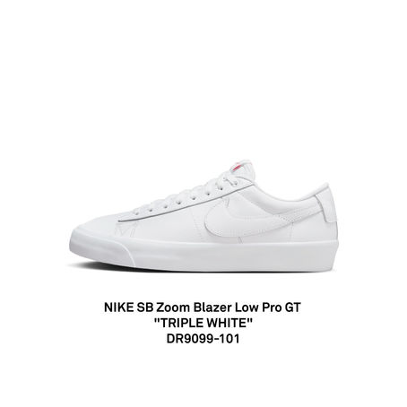NIKE SB Zoom Blazer Low Pro GT "TRIPLE WHITE"