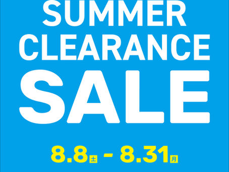 JACK SUMMER CLEARANCE SALE 開催!