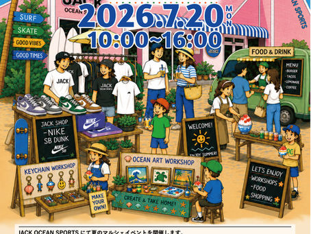 JACK & 3biz.market 夏のマルシェ開催!