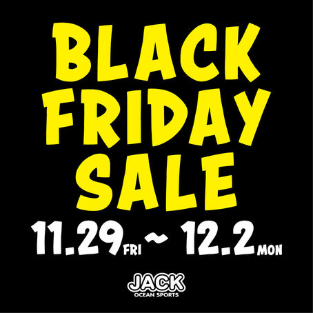 BLACK FRIDAY SALE 11/29~12/2 開催!