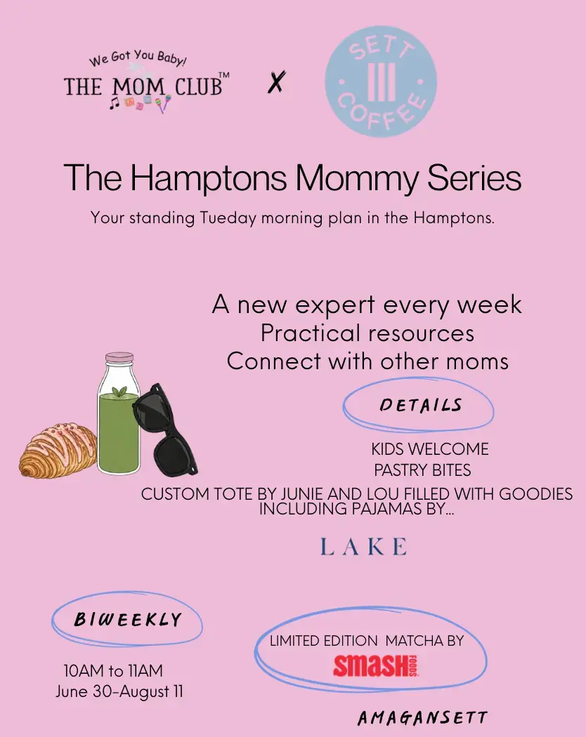 The Mom Club x Sett Coffee: The Hamptons Mommy Series