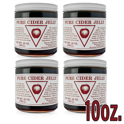 4Pack 10 oz Cider Jelly Woods Cider Mill
