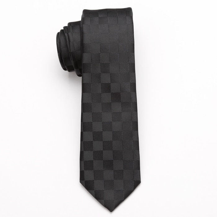 Thumbnail: XGVOKH 20 Style Neck Tie Men Skinny Necktie