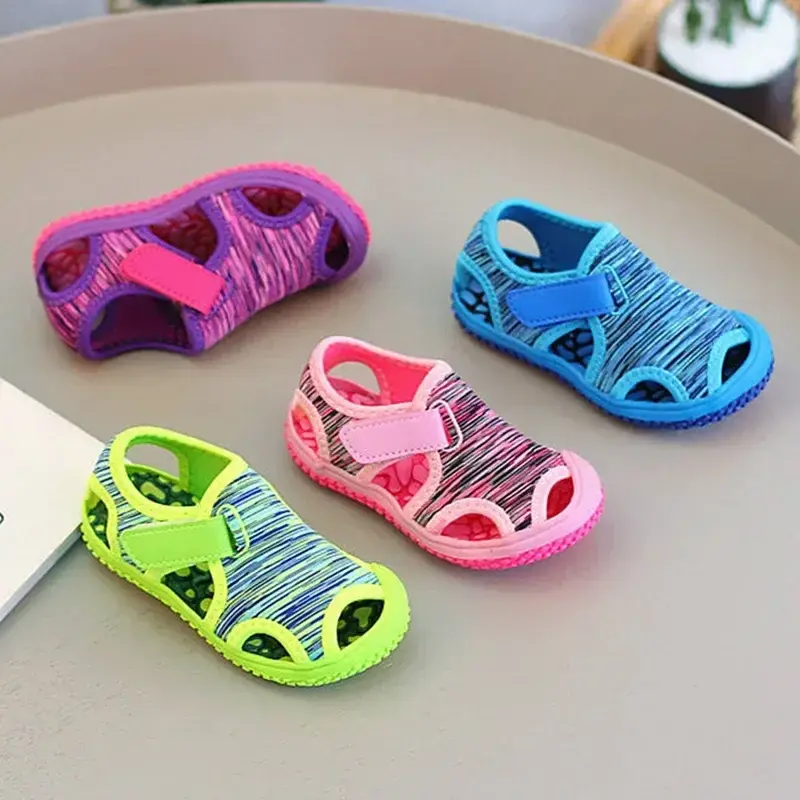 Sandals Soft Bottom Non-Slip Infant Shoes Kids Outdoor Anti-Collision Shoes