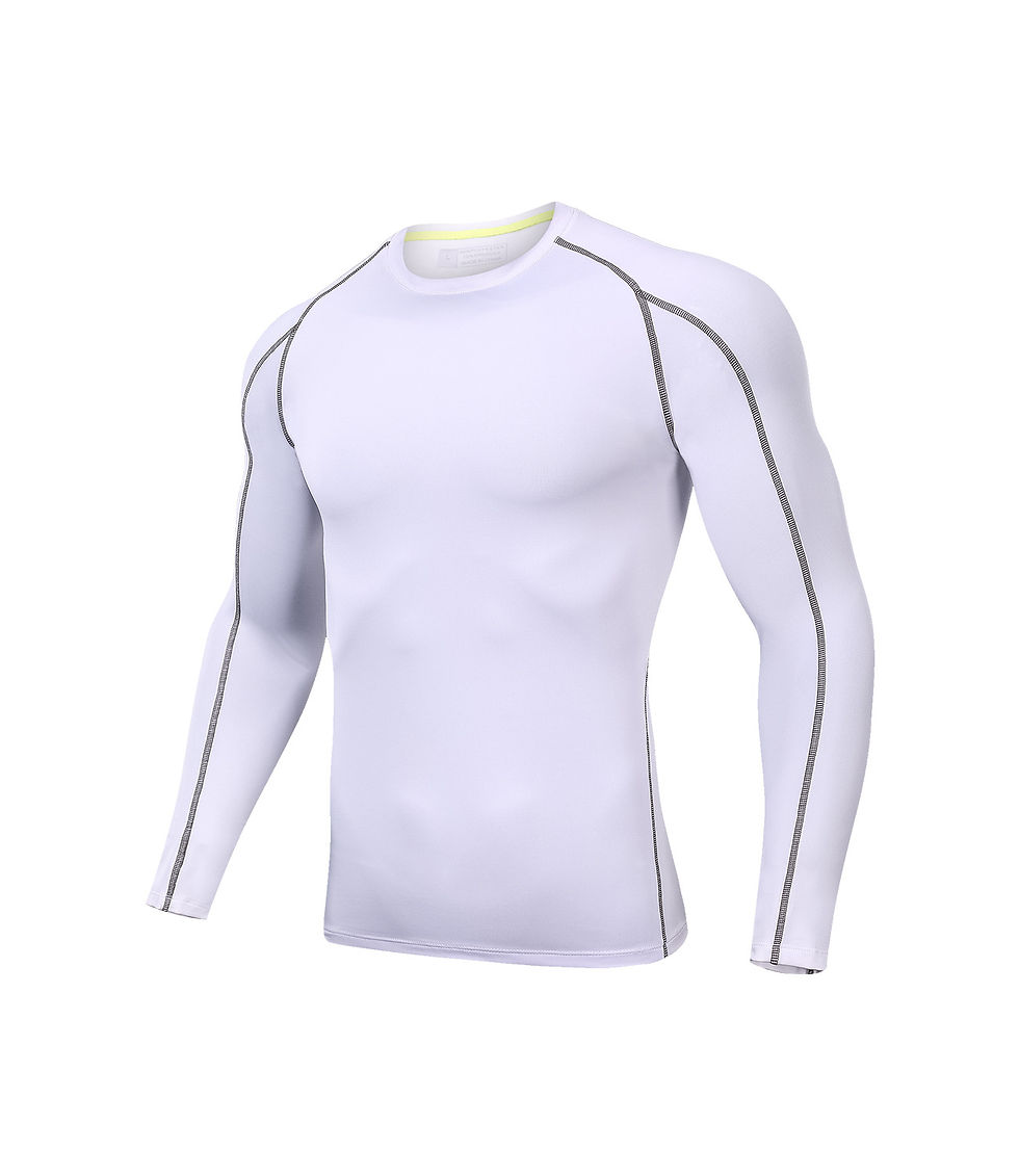 Thumbnail: Custom Men's Quick Dry Under Base Layer Compression Sports Tops Long Sleeve