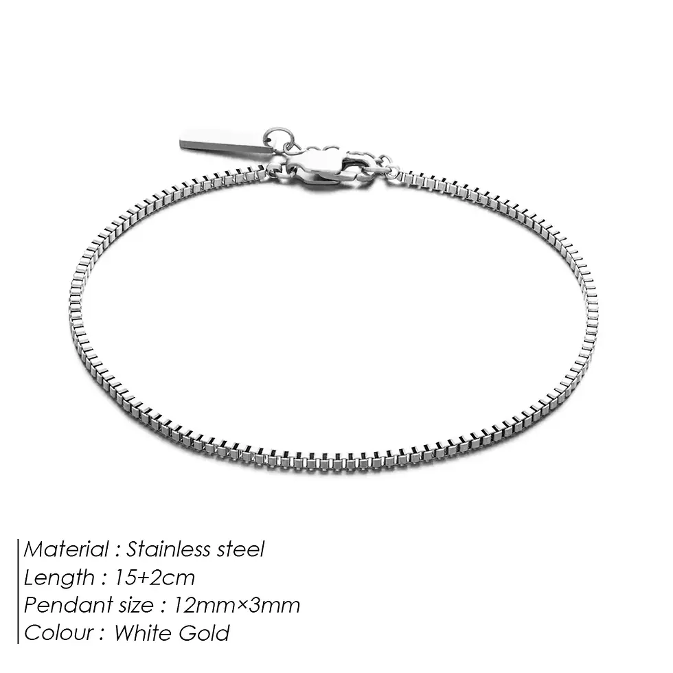 Thumbnail: eManco Men's Personalized Creative Fashion Box Chain