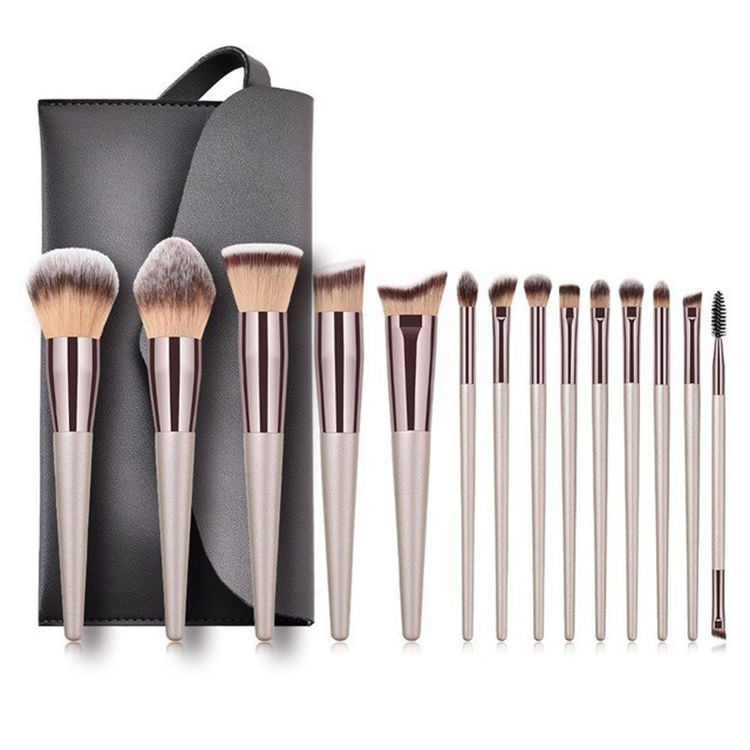 Thumbnail: Make-Up 10Pcs Makeup Make Up Cosmetic Brush Set