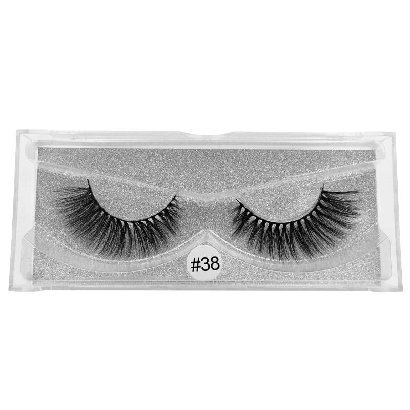 Thumbnail: YSDO 1 Pair 3D Mink False Eyelashes Fluffy Fake Lashes