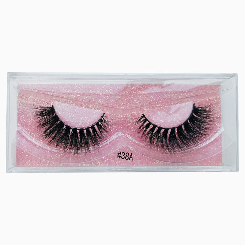 Thumbnail: YSDO 1 Pair 3D Mink False Eyelashes Fluffy Fake Lashes
