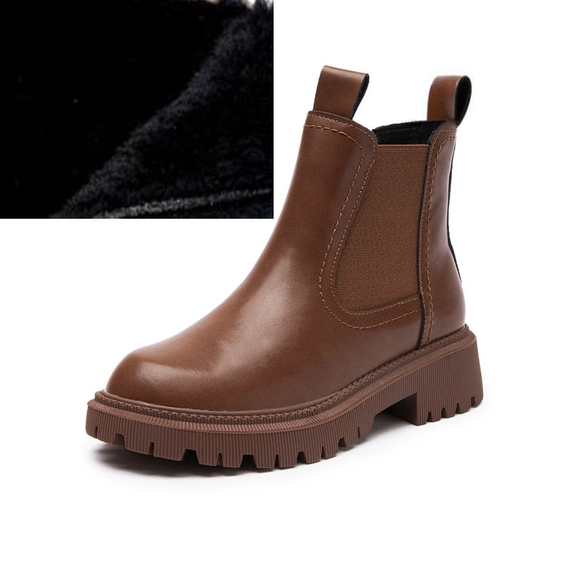 Thumbnail: Winter Fashion Women's Ankle Boots Retro Marton Boots Ladies  WHSLE MTO