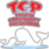Tustin Community Preschool official logo with whale mascot