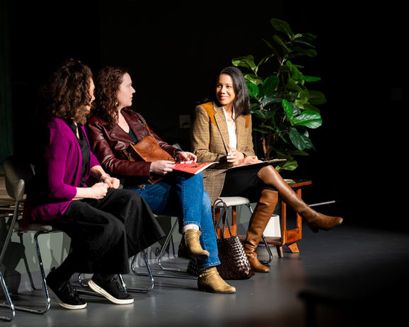 The First to Know play dress rehearsal The ArtsCenter Carrboro February 2026