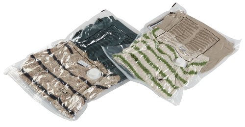 Maximera utrymmet och vakuumförpacka textilier