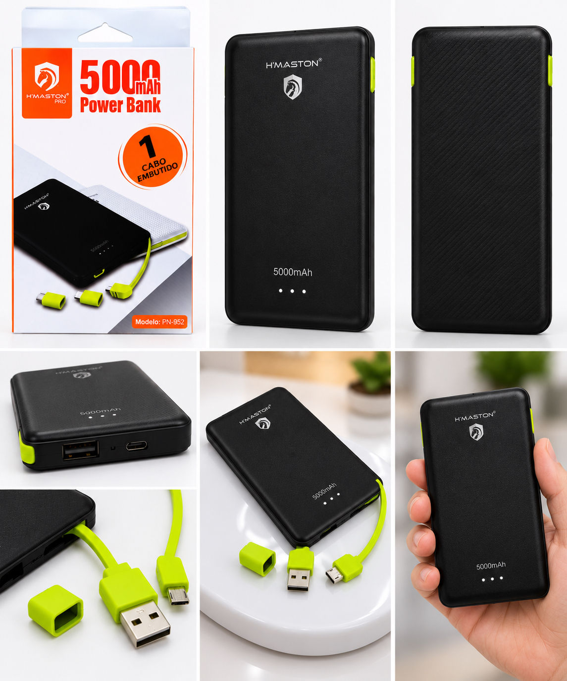 Power bank PN-952 5000mAh H'MASTON