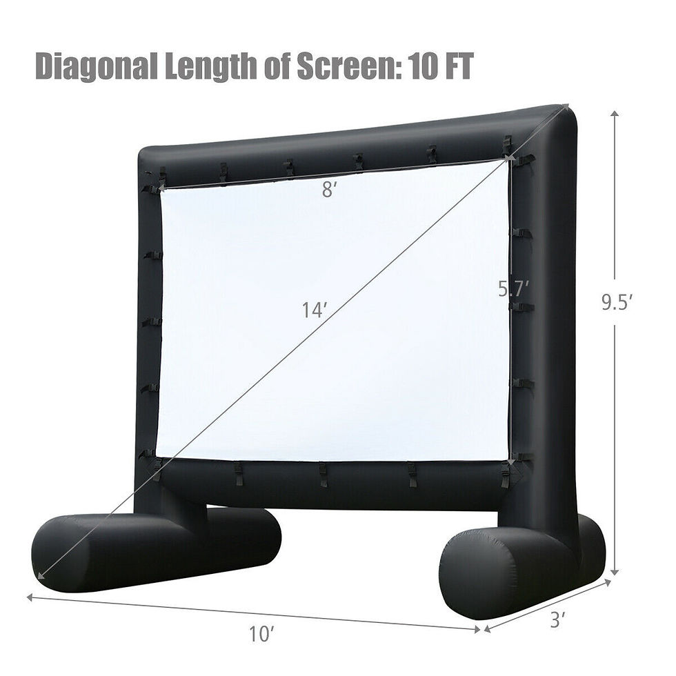 Thumbnail: 14FT Lightweight Portable Movie Screen