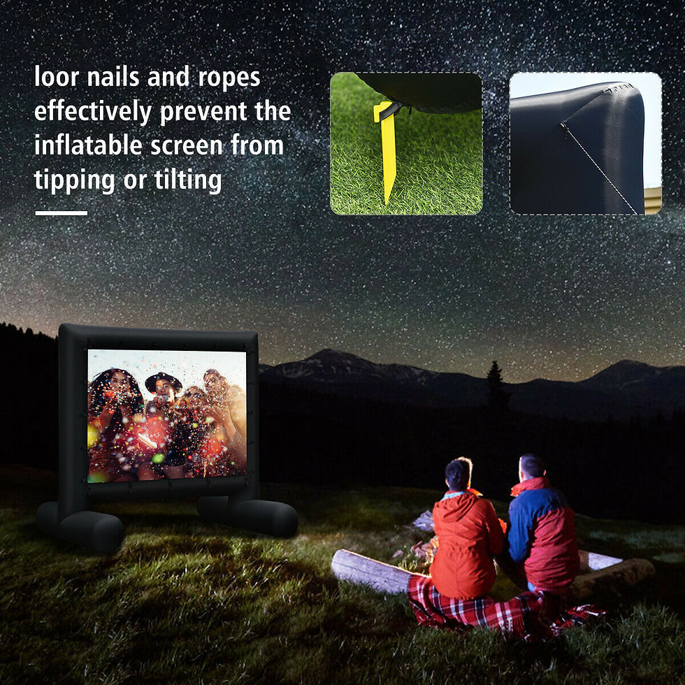Thumbnail: 14FT Lightweight Portable Movie Screen