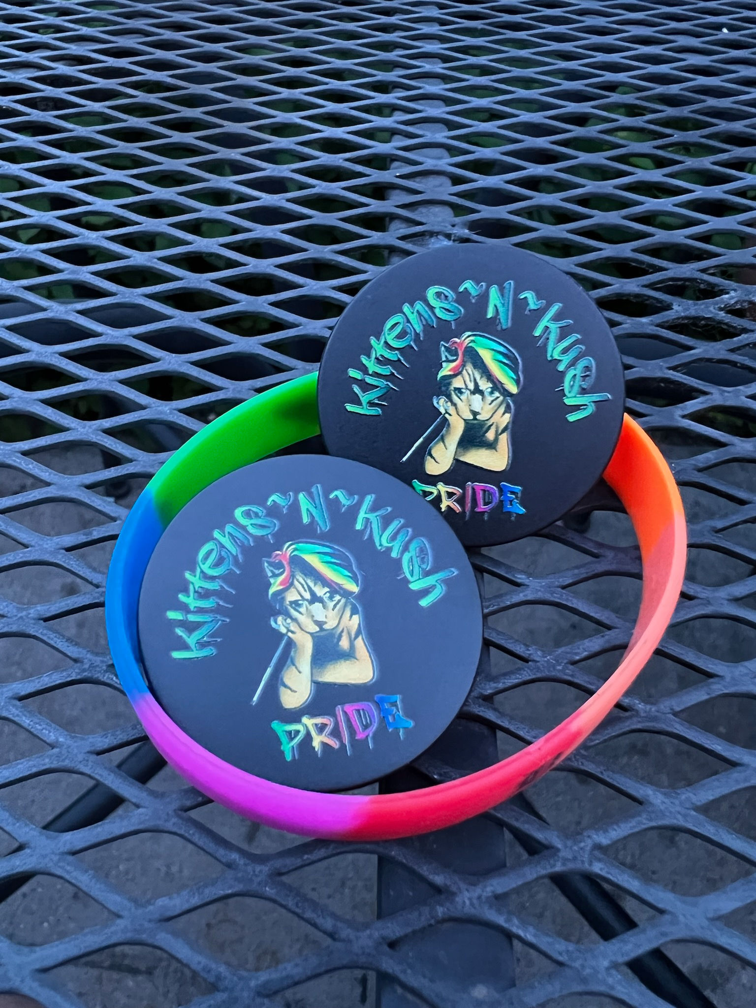 Kittens~n~Kush PRIDE Phone grip