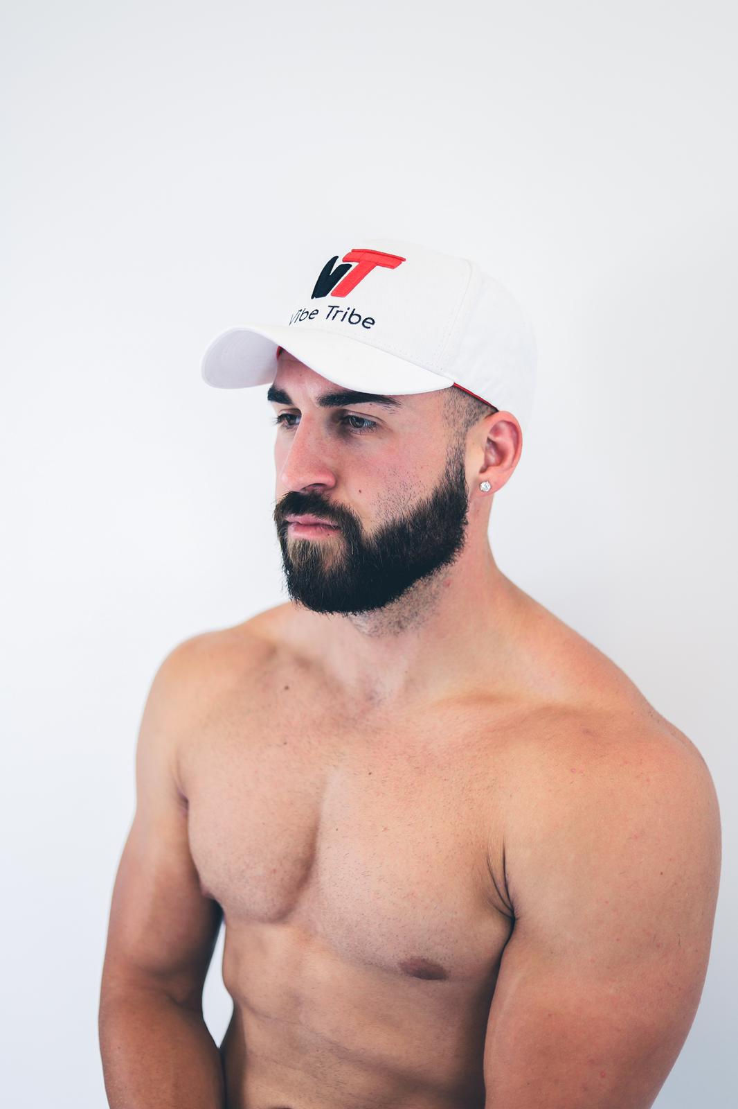 A-Frame Snapback Hat - White