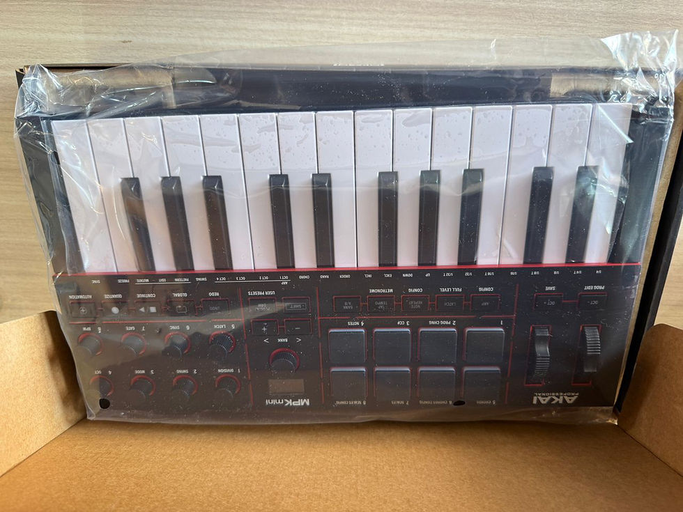 Thumbnail: Akai Professional MPK Mini IV 25-Key MIDI Controller (Black)