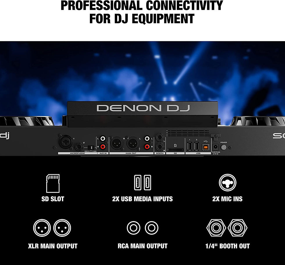 Thumbnail: Denon DJ SC LIVE 4 - Standalone DJ Controller, 4-Channel Mixer