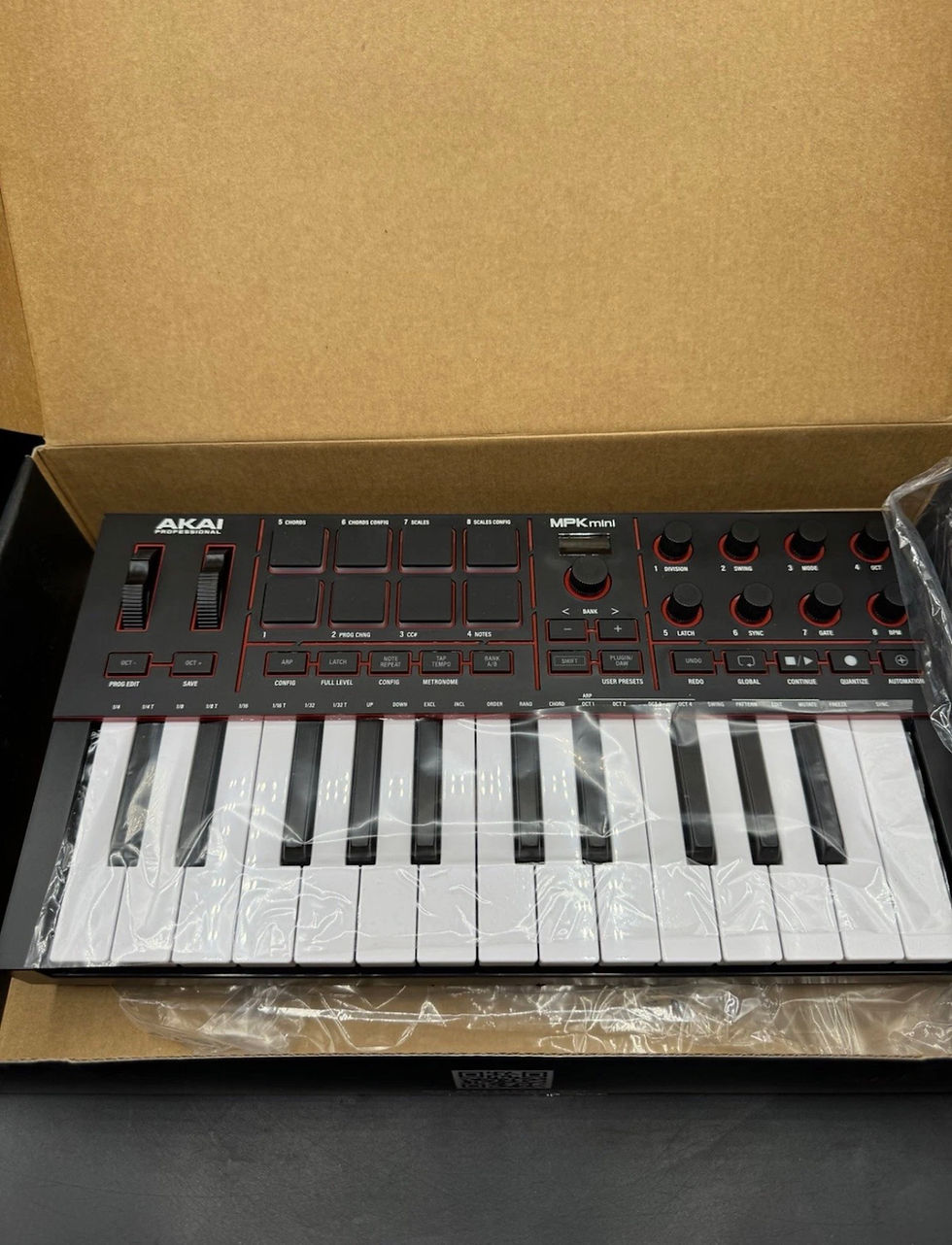 Thumbnail: Akai Professional MPK Mini IV 25-Key MIDI Controller (Black)
