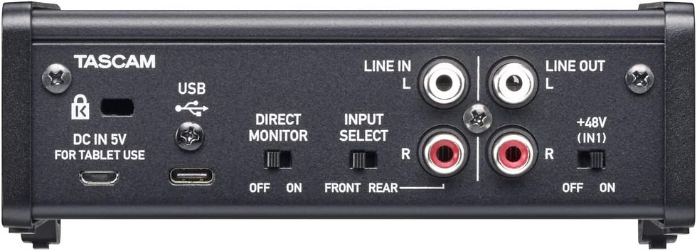 Thumbnail: Tascam Audio Interface, Black (US-1X2HR)