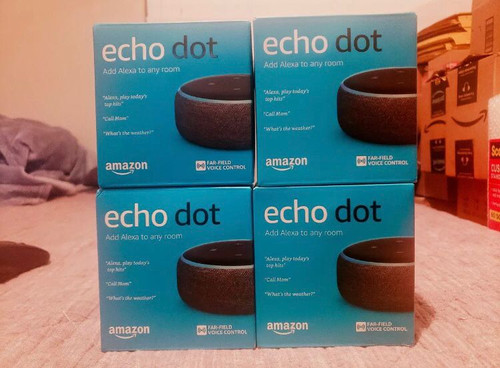 Echo Dot (3rd Gen) Smart speaker with Alexa Charc