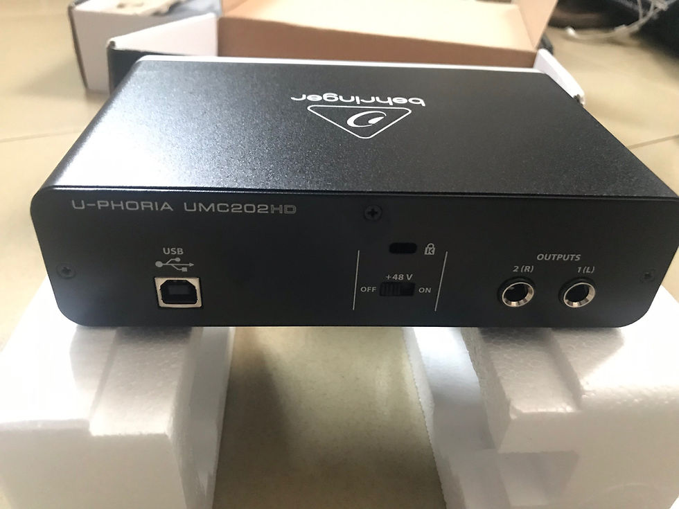 Thumbnail: Behringer U-PHORIA UMC202HD Audiophile 2x2, 24-Bit/192 kHz USB Audio Interface