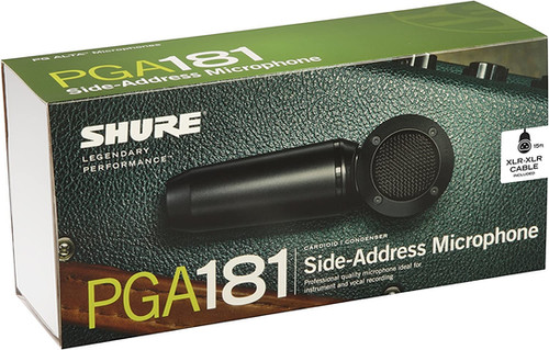 Shure PGA181 Condenser Microphone for Instrument and Vocals