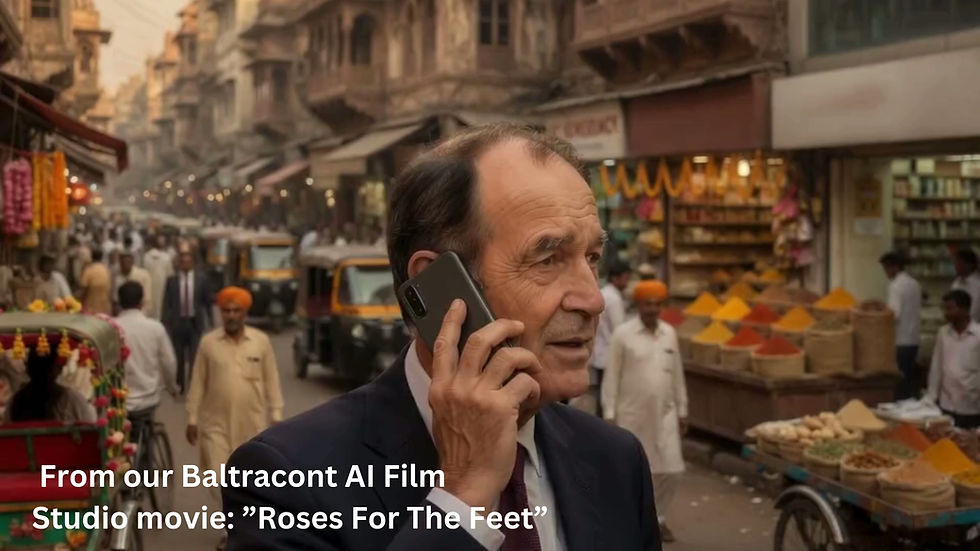 Baltracont AI Film Studio movie “Roses For The Feet.mp4