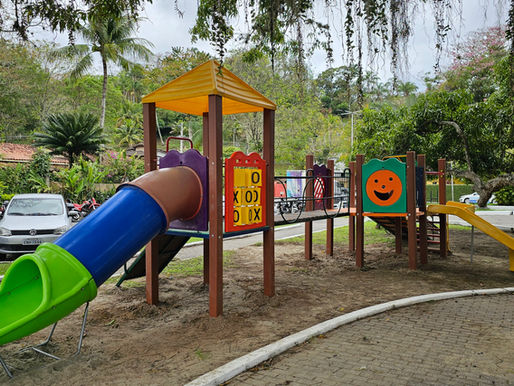 Prefeitura investe em parquinhos modernos e acessíveis pela cidade