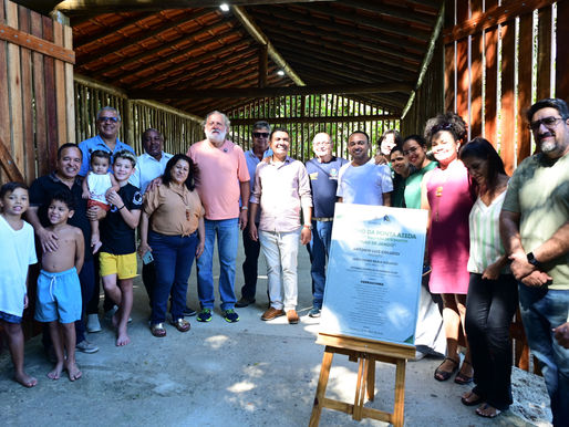 Prefeito Toninho Colucci entrega novo Rancho de Pesca na Ponta Azeda e destaca importância do espaço da Salga