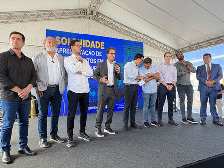 Prefeito Toninho Colucci destaca investimentos estratégicos para o desenvolvimento regional durante visita ministro Silvio Costa Filho