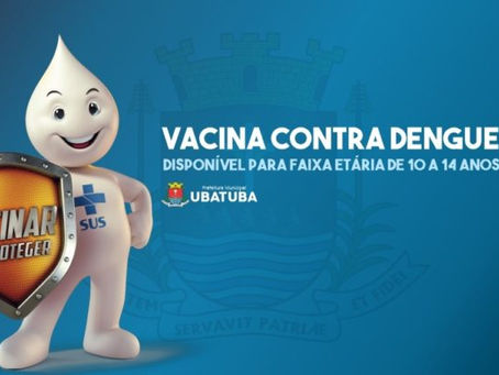 Secretaria de Saúde reforça importância da vacinação contra a dengue 