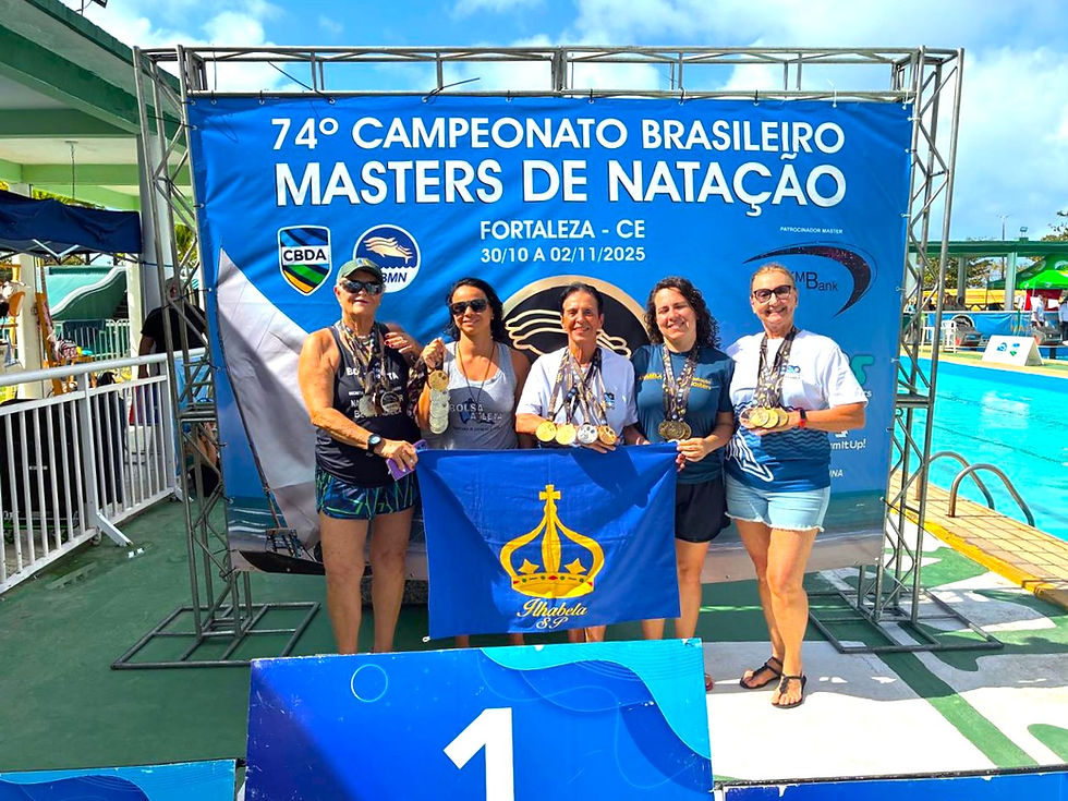 Atletas de Ilhabela se destacam no Grand Prix Brasil de Poomsae e no Campeonato Brasileiro Master de Natação