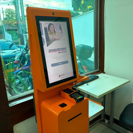 Novo totem de autoatendimento amplia acesso da população aos serviços digitais no Via Verde
