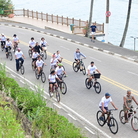 Prefeitura de Ilhabela promove 11º Passeio Ecociclístico em referência ao Dia Mundial Sem Carro