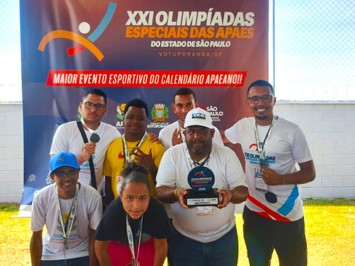 Alunos da APAE de Ilhabela se destacam em competição estadual com foco na inclusão pelo esporte