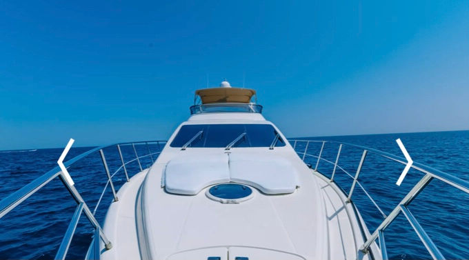 Миниатюра: Прокат яхты в Дубае Azimut 55 White Pearl