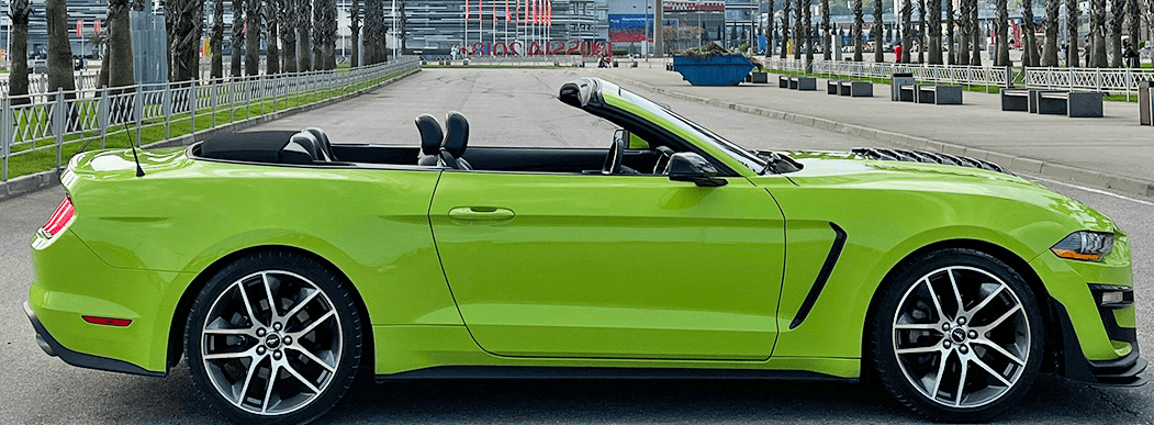Прокат Ford Mustang Shelby Лайм