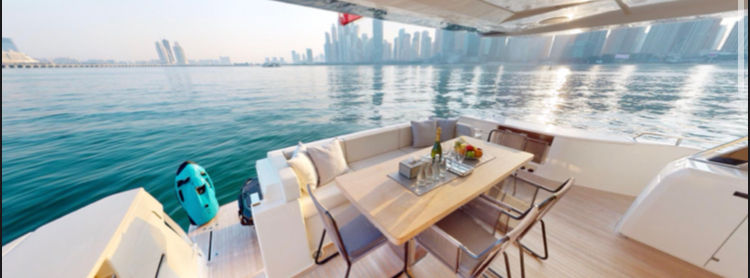 Миниатюра: Прокат яхты в Дубае Elite Private Yacht - Onyx Predator 780X 2022