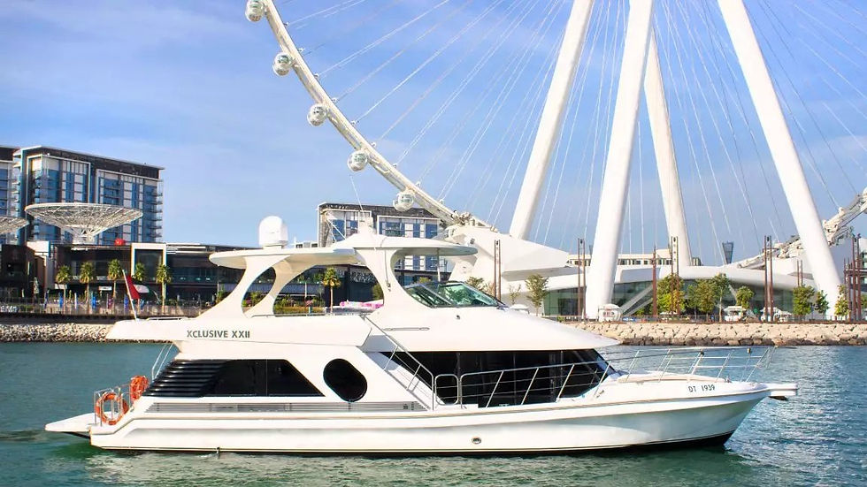 Миниатюра: Прокат яхты в Дубае Xclusive 60ft Cruise Yacht