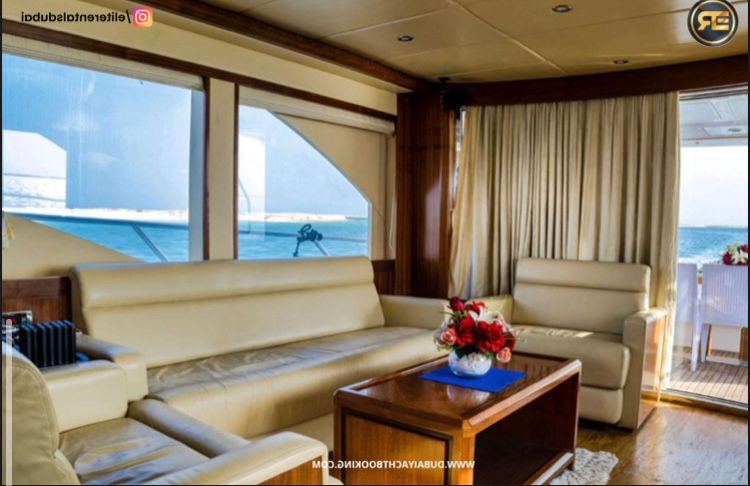 Миниатюра: Прокат яхты в Дубае Elite Blue Diamond Yacht 75
