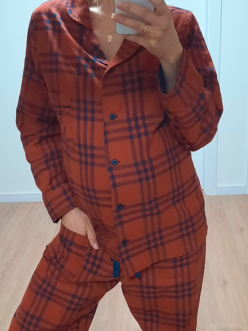 Conjunto Jojô - vermelho e azul