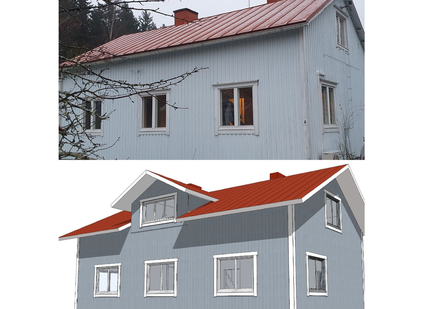 Tillbyggnad och grundrenovering