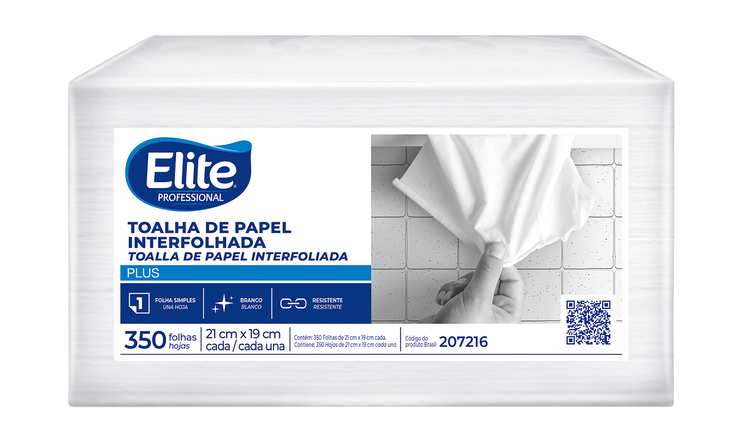 TOALHA DE PAPEL INTERFOLHADO FS PLUS - 207216