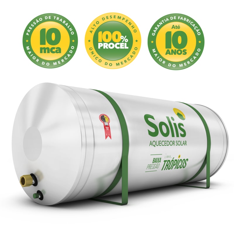 reservatório térmico baixa pressão trópicos