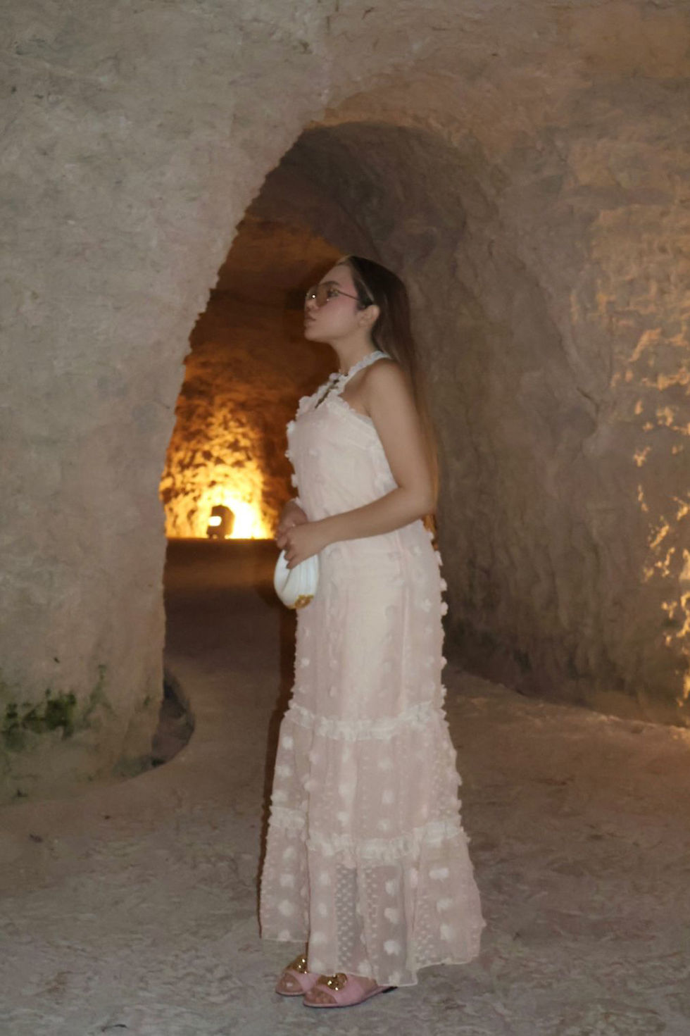 Miniatura: Vestido beige